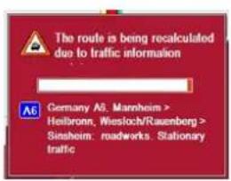 BECKER Traffic Assist Highspeed 7988 - Automatic recalculation - 1