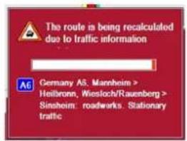 BECKER Traffic Assist Highspeed 7988 - Manual recalculation - 2