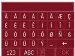 Ä Ä Ä Ä Ä ÄE Ç É É É É I í î î õ ò Ó Ó Þ Õ N B Ü Ü Ü Ü Y _ ← 123 ABC OK