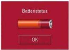 Batteristatus OK