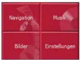 Navigation Musik Bilder Einstellungen