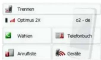 Trennen Optimus 2X o2 - de Wählen Telefonbuch Anruflste Geräte
