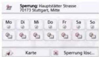Sperrung: Hauptstätter Strasse 70173 Stuttgart, Mitte Mo Di Mi Do Fr Sa So Karte Sperrung lösc...