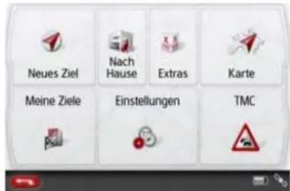 Neues Ziel Nach Hause Extras Karte Meine Ziele Einstellungen TMC