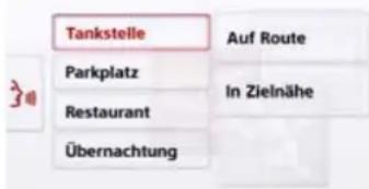 Tankstelle Auf Route Parkplatz In Zielnähe Restaurant Übernachtung