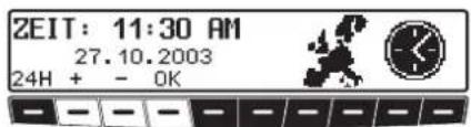 ZEIT: 11:30 AM 27.10.2003 24H + - OK