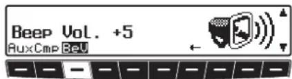 Beep Vol. +5 Aux Cmp 3eV