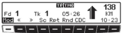 TF TMC 138 Fd 1 Tk 1 05:26 KM Mod < > Sc Rpt Rnd CDC 10:23