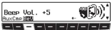 Beep Vol. +5 AuxCmp BeV