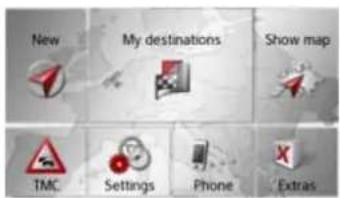 BECKER Active 43 Transit - Selecting navigation - 1