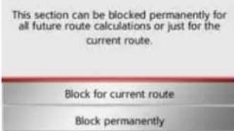 BECKER Active 43 Transit - Blocking route sections/roads - 1