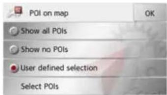 BECKER Active 43 Transit - Setting POI categories - 1