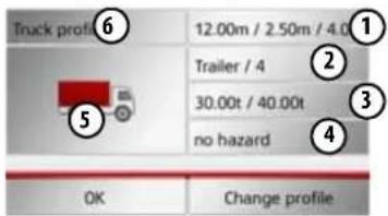 BECKER Active 43 Transit - Adjusting truck profiles - 1