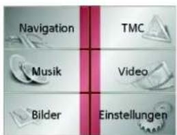 Navigation TMC Musik Video Bilder Einstellungen