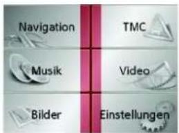 Navigation TMC Musik Video Bilder Einstellungen
