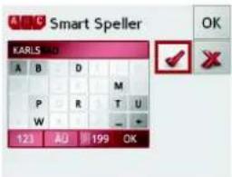 BECKER Traffic Assist 7927 - Die Taste Smart Speller - 2