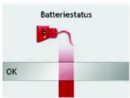 Batteriestatus OK