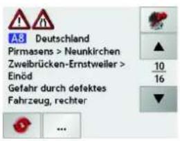 A8 Deutschland Pirmasens > Neunkirchen Zweibrücken-Ernstweiler > Einöd Gefahr durch defektes Fahrzeug, rechter