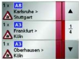 1 x A8 Karlsruhe > Stuttgart 1 x A3 Frankfurt > Köln 1 x A3 Oberhausen > Köln