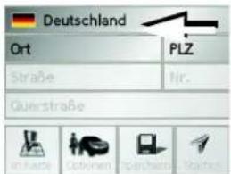 Deutschland Ort PLZ Straße Nir. Querstraße