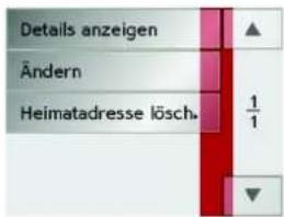 Details anzeigen Ändern Heimatadresse lösch. 1/1