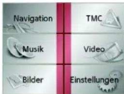Navigation TMC Musik Video Bilder Einstellungen