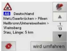 A6 Deutschland Metz/Saarbrücken > Pilsen Heilbronn/Unterreisesheim > Weinsberg Stau, Länge: 5 km 1/13 wird umfahren