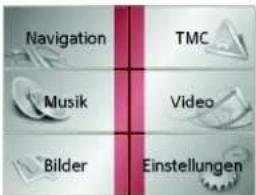 Navigation TMC Musik Video Bilder Einstellungen
