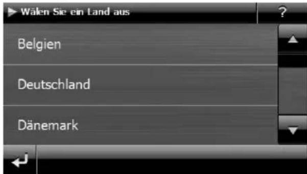 Wälen Sie ein Land aus Belgien Deutschland Dänemark