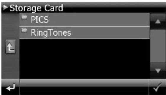 Storage Card PICS RingTones
