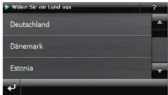 Wäken Sie ein Land aus Deutschland Dänemark Estonia