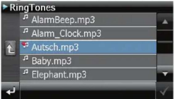 RingTones AlarmBeep.mp3 Alarm_Clock.mp3 Autsch.mp3 Baby.mp3 Elephant.mp3
