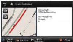 COBRA 8500 PRO HD - Truck Restrictions - 1