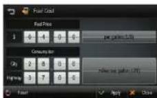 COBRA 8500 PRO HD - Fuel Cost - 1