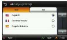 COBRA 8500 PRO HD - Language Settings - 1