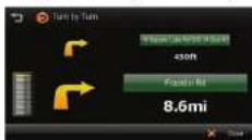 COBRA 8500 PRO HD - Turn by Turn (TBT) - 1