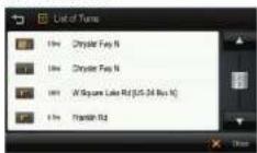 COBRA 8500 PRO HD - List of Tums - 1