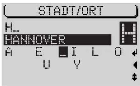 STADT/ORT H... HANNOVER