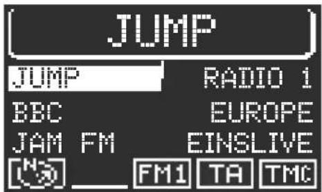 JUMP JUMP RADIO 1 BBC EUROPE JAM FM EINSLIVE FM1 TA TMC