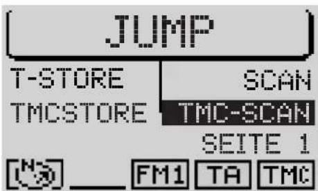 JUMP T-STORE SCAN TMCSTORE TMC-SCAN SEITE 1 FM1 TA TMC