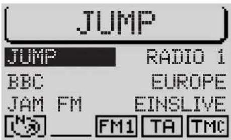 JUMP JUMP RADIO 1 BBC EUROPE JAM FM EINSLIVE FM1 TA TMC