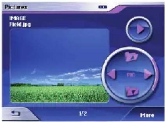 BLAUPUNKT Travelpilot Lucca II MP3 - Picture Viewer starten - 2