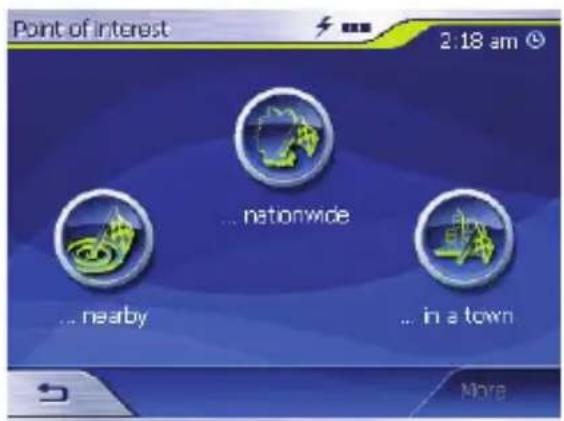 BLAUPUNKT Travelpilot Lucca II MP3 - Sonderziel in einem bestimmten Ort - 1