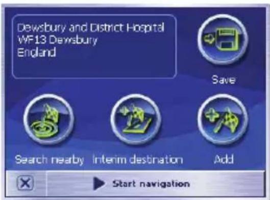 BLAUPUNKT Travelpilot Lucca MP3 Edition - Kartenausschnitt verschieben - 3