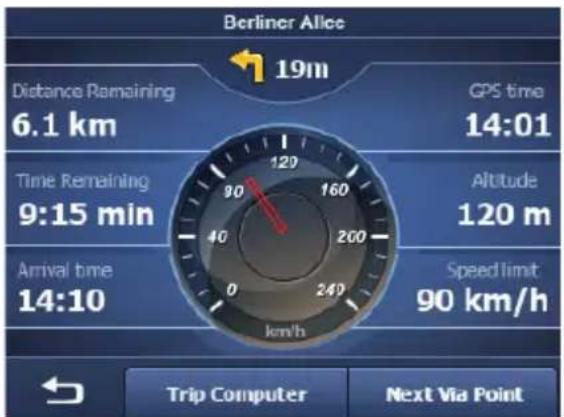 BLAUPUNKT TravelPilot 100 EE - Fahrtinformationsanzeige - 2