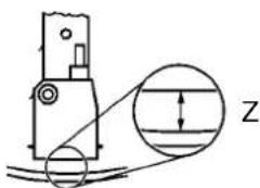 BLAUPUNKT TravelPilot RGS 05 - Einbautoleranzen der Wegsensoren Fig. 5 - 1