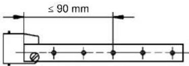 BLAUPUNKT TravelPilot RGS 05 - Einbautoleranzen der Wegsensoren Fig. 5 - 5