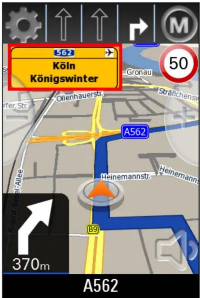 BLAUPUNKT Moto Pilot Ver.3.2 - Highway e.g. street signs - 1
