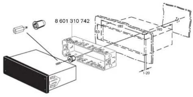 BLAUPUNKT Gemini GPS 148 - Anschlußzeichnungen - 2