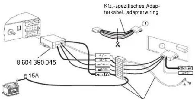 BLAUPUNKT Gemini GPS 148 - Anschlußzeichnungen - 3